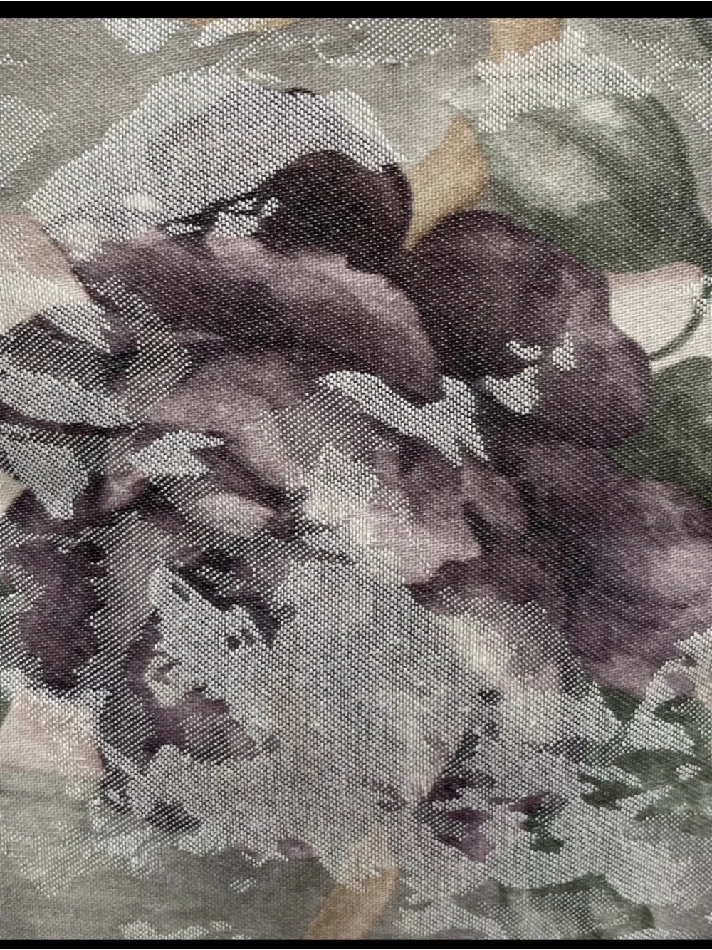 Croscill Amethyst Floral Square Decorative Throw Pillow Chambord/Cassis